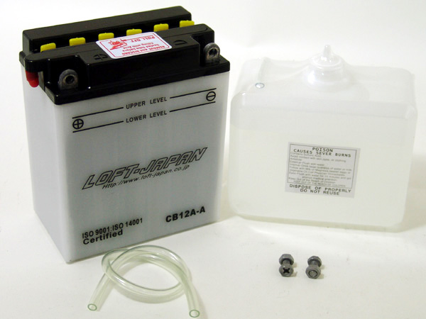 バイク用バッテリー CB12A-A(12N12A-4A-1互換)