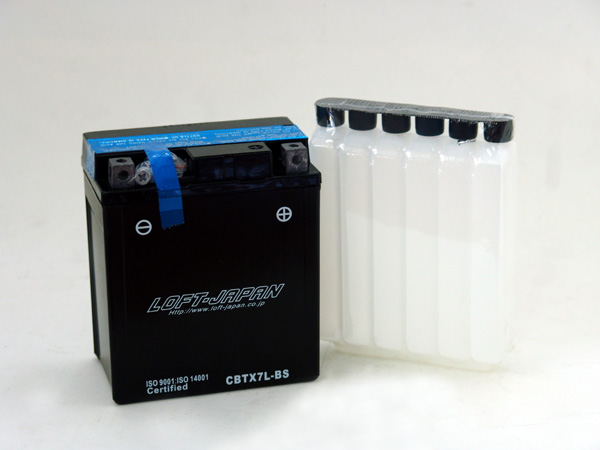 バイク用バッテリー CBTX7L-BS