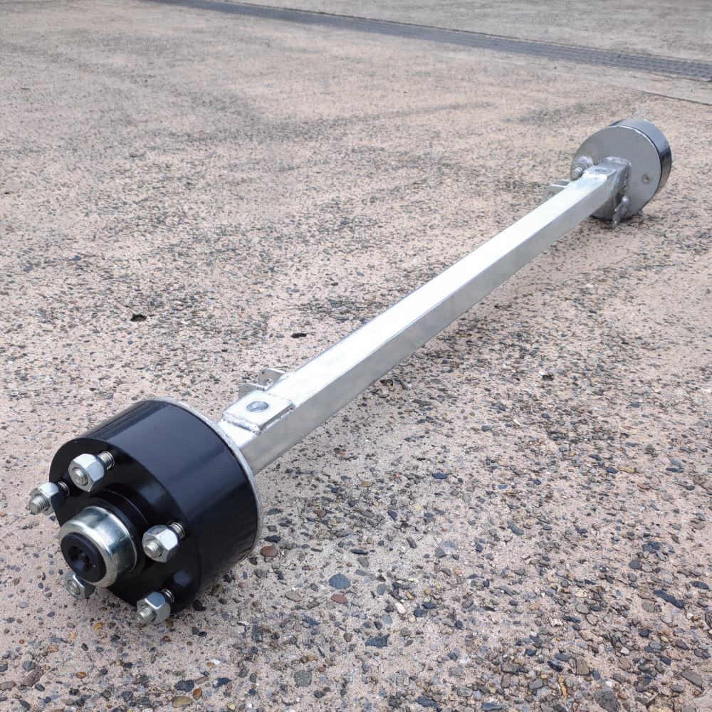 SOREX トレーラー 軽ナンバー用車軸 4穴